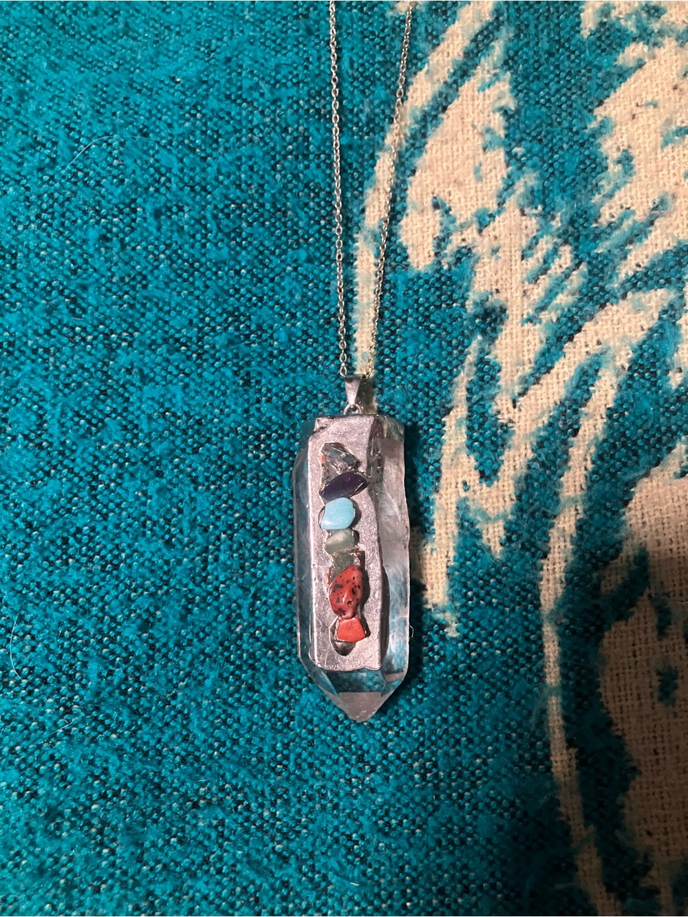 Earthbound Chakra Crystal Necklace NEW